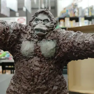 도호 킹콩. 레진제입니다 약 20cm 페인팅 완료!