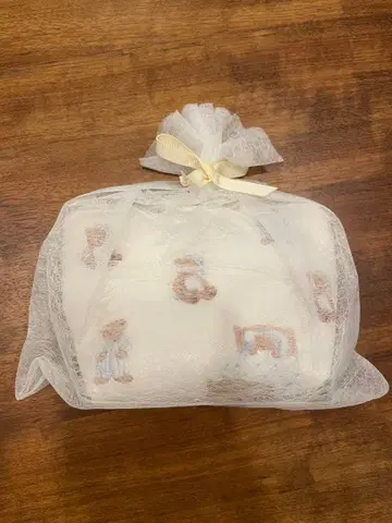 GELATO PIQUE 곰 패턴 파우치