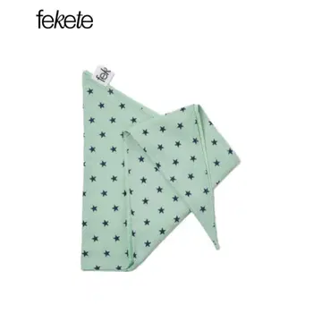 [ fekete ] 스타 도트 반다나 민트