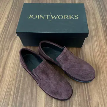 조인트 웍스 JOINTWORKS 코듀로이 로퍼 와인 42