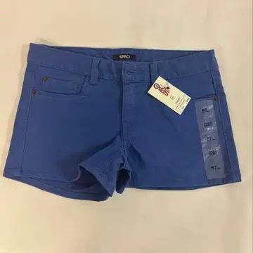 새상품 SPAO 스파오 숏팬츠 블루 사이즈 67 한국