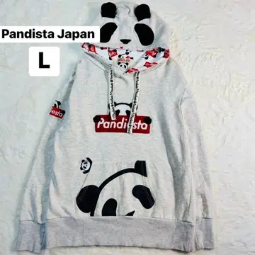 PANDIESTA JAPAN 후드티 L 사이즈 후드 로고 맨투맨