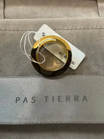 PAS TIERA 골드 더블 링