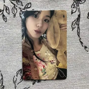 twice 인가 with you-th 채영 사전 녹화 포토카드