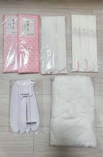 신부 만족 set 시로무쿠에 필요한 소품 4점