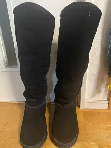 emu 블랙 니하이 부츠 롱 부츠