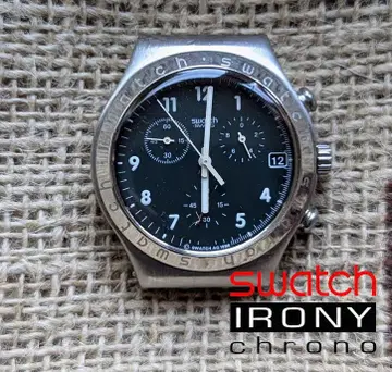 스와치 아이러니 크로노 GREENALIZE 1997년 모델 벨트 없음