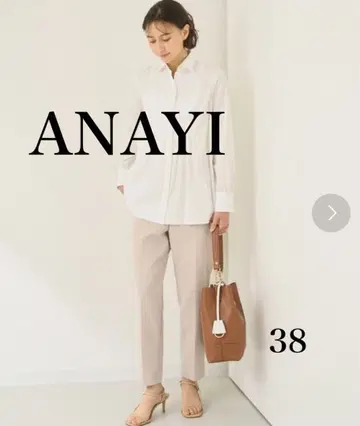 ANAYI 베이지 슬랙스 38