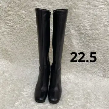 DIANA 다이애나 롱 부츠 블랙 스퀘어토 22.5cm