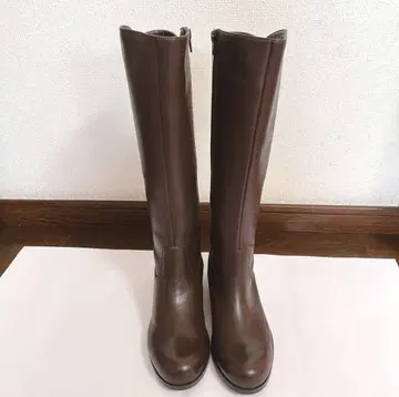 SALVATORE MELIANI 다크 브라운 롱 부츠
