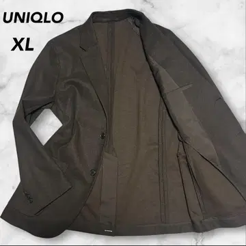 [ 미사용품 ] UNIQLO 유니클로 브라운 테일러드 자켓 XL