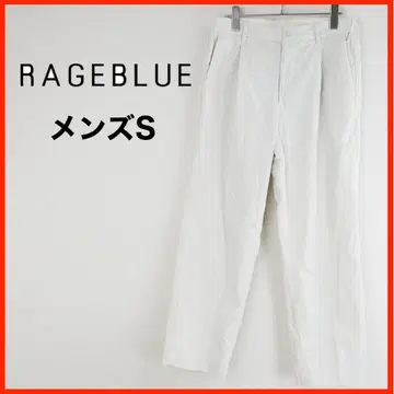 A4269 새상품 RAGEBLUE*팬츠*스트라이프*S*라이트 베이지