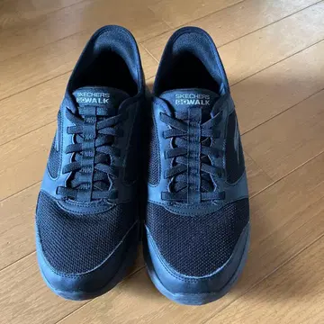 SKECHERS GOwalk 블랙 스니커즈