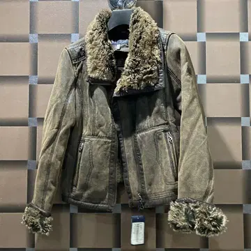 아르마니진스 ARMANI JEANS 블루종 퍼 자켓