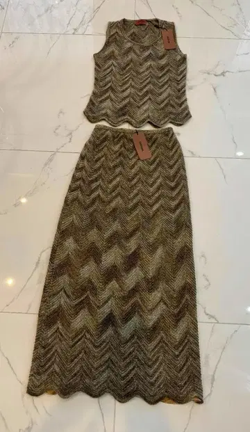 MISSONI 셋업 택 포함 새상품