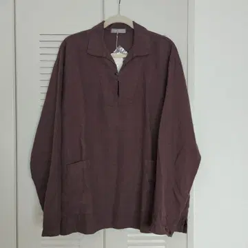 새상품 nestrobe confect 기모 린넨 피셔맨 스모크 셔츠 4