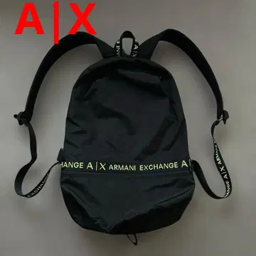 A|X 아르마니 익스체인지 나일론 백팩 통학 스트릿 초레어