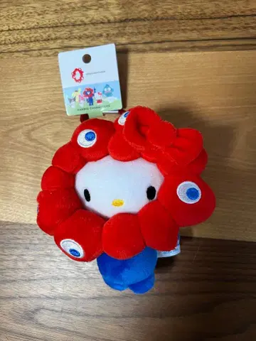 산리오 만박 카라비너 봉제 인형 키링 키티 미야쿠미야쿠