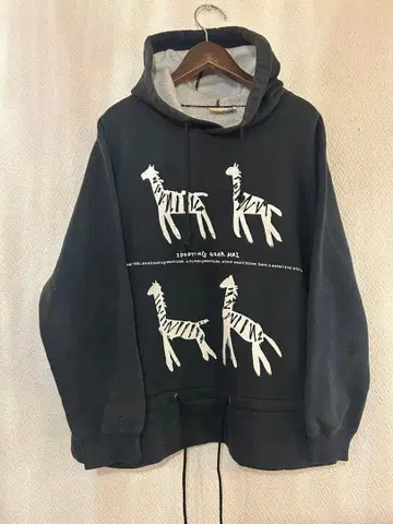 80s 'ISSEY MIYAKE' HAI sweat parka