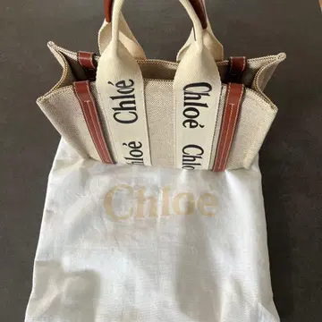 끌로에 캔버스 핸드백