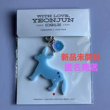 예약 완판템 TXT YEONJUN 생일 키링