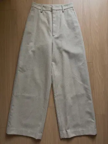 새상품급 steven alan 베이지 와이드 팬츠