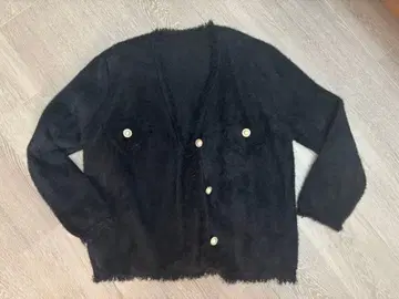 [ 새상품급 ] 블랙 노카라 자켓