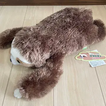 kuttari 나무늘보 늘어뜨린 봉제 인형 브라운