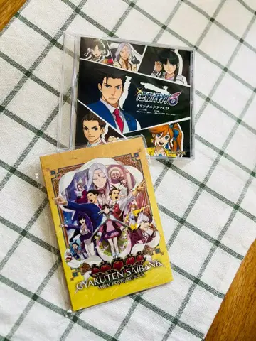 역전재판 6 드라마 CD 엽서 컬렉션 세트