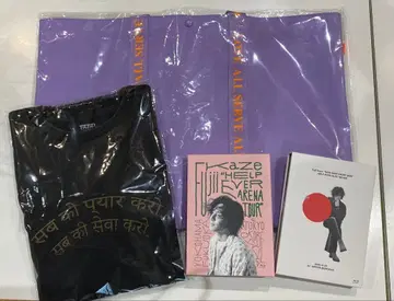 후지이 카제 세트 백 긴팔 T셔츠 Blu-ray