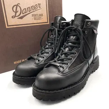 [ 미사용급 ] Danner 다너라이트 부츠 고어텍스 비브람 밑창 블랙