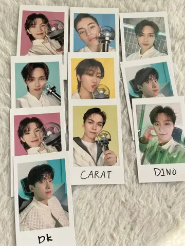 K-POP 사진 폴라로이드 세트 CARAT DINO DK
