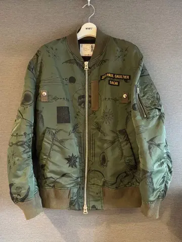 Jean Paul Gaultier x sacai MA-1 자켓