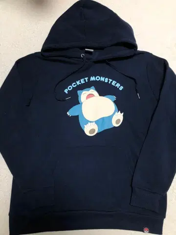 포켓몬스터 카비곤 후드티 네이비 L