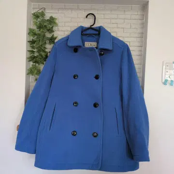L.L.Bean 파랑 플리스 피코트 S