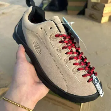 KEEN 재스퍼 24.5cm 새상품 어프로치 슈즈 베이지/블랙