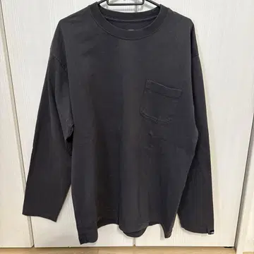 THE NORTH FACE 그레이 롱 슬리브 T셔츠 XL