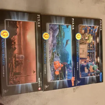 픽사 캔버스 보드 3매 세트