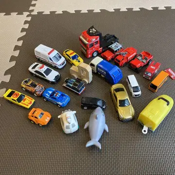 미니카 세트 다수 구급차 스포츠카