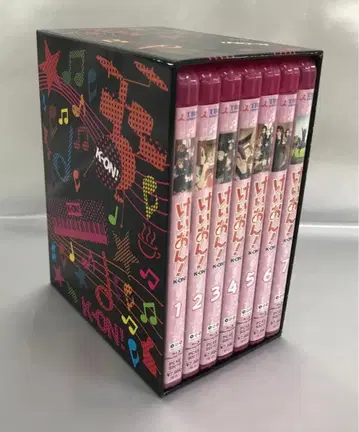 케이온! 최초 한정판 BOX 포함 전 7권 세트 Blu-ray