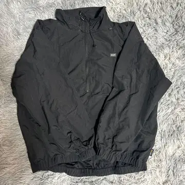 HUF 블랙 나일론 자켓 M