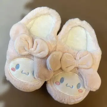 리본 포함 핑크 슬리퍼