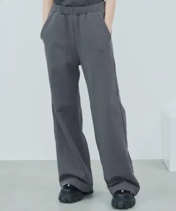 AFF AIVER 헤비 맨투맨 배기 팬츠