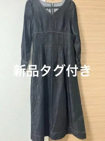 로페피크닉 데님 원피스 36