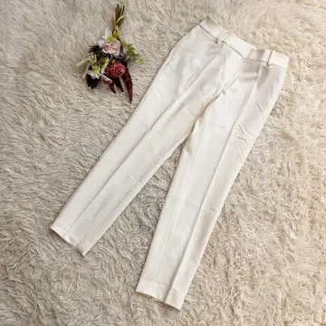 [PLST] 플라스테 PLUS STYLE 스틱 팬츠 슬랙스 화이트(S)