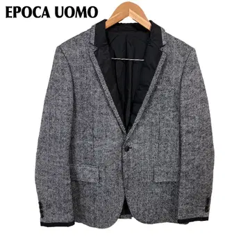 [ 새상품급 ] EPOCA UOMO 모헤어 울 테일러드 자켓 드레스 48