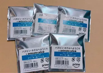 [배송비 포함] 애니메이트 카페 해즈빈 호텔 캔뱃지 B