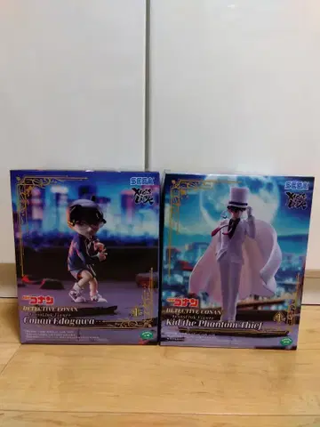 명탐정 코난 XrossLink 피규어 2점 묶음 판매 코난 키드 새상품