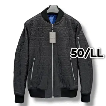 산타페 Santa Fe 퀼트 로고 블루종 MA-1 타입 50 dm5