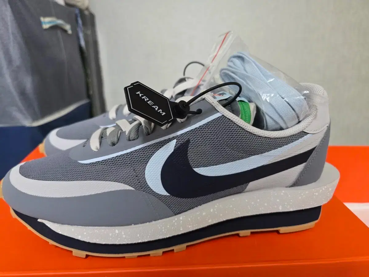 Nike x Sacai x Clot LDWaffle Cool Grey 290